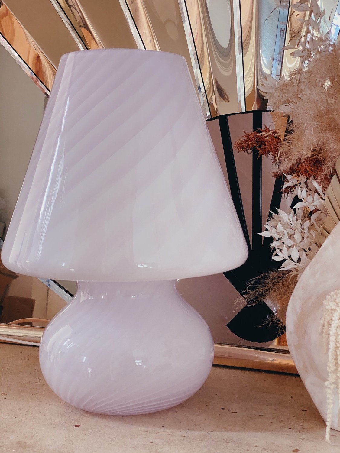 murano glass lamp