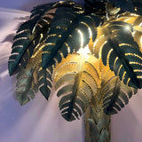Rare pair of Maison Jansen palm wall lights C.1970