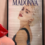 Huge original 1987 Madonna ‘Who’s that girl’ world tour framed poster