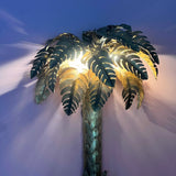 Rare pair of Maison Jansen palm wall lights C.1970