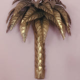 Rare pair of Maison Jansen palm wall lights C.1970