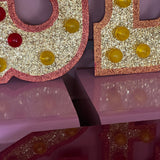 Huge glitter light up SEX sign