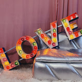 1980s large LOVE light up sign