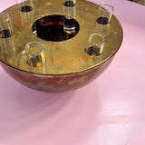 1970s Italian brass shot glass ice bucket