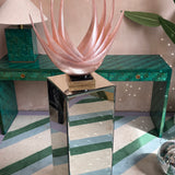 1970s mirrored plinth
