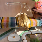 Italian 1970s lucite towel rail
