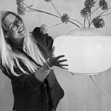 1970s Pia Guidetti flower lamp