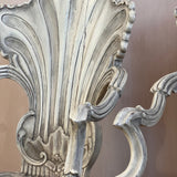 Venetian 19th century grotto chair (two available)
