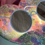 Italian 1980s sunglasses mirror/lamp