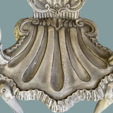 Venetian 19th century grotto chair (two available)