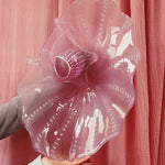 pink glass italian light