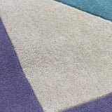 ‘Capri stripe’ Memphis wool rug