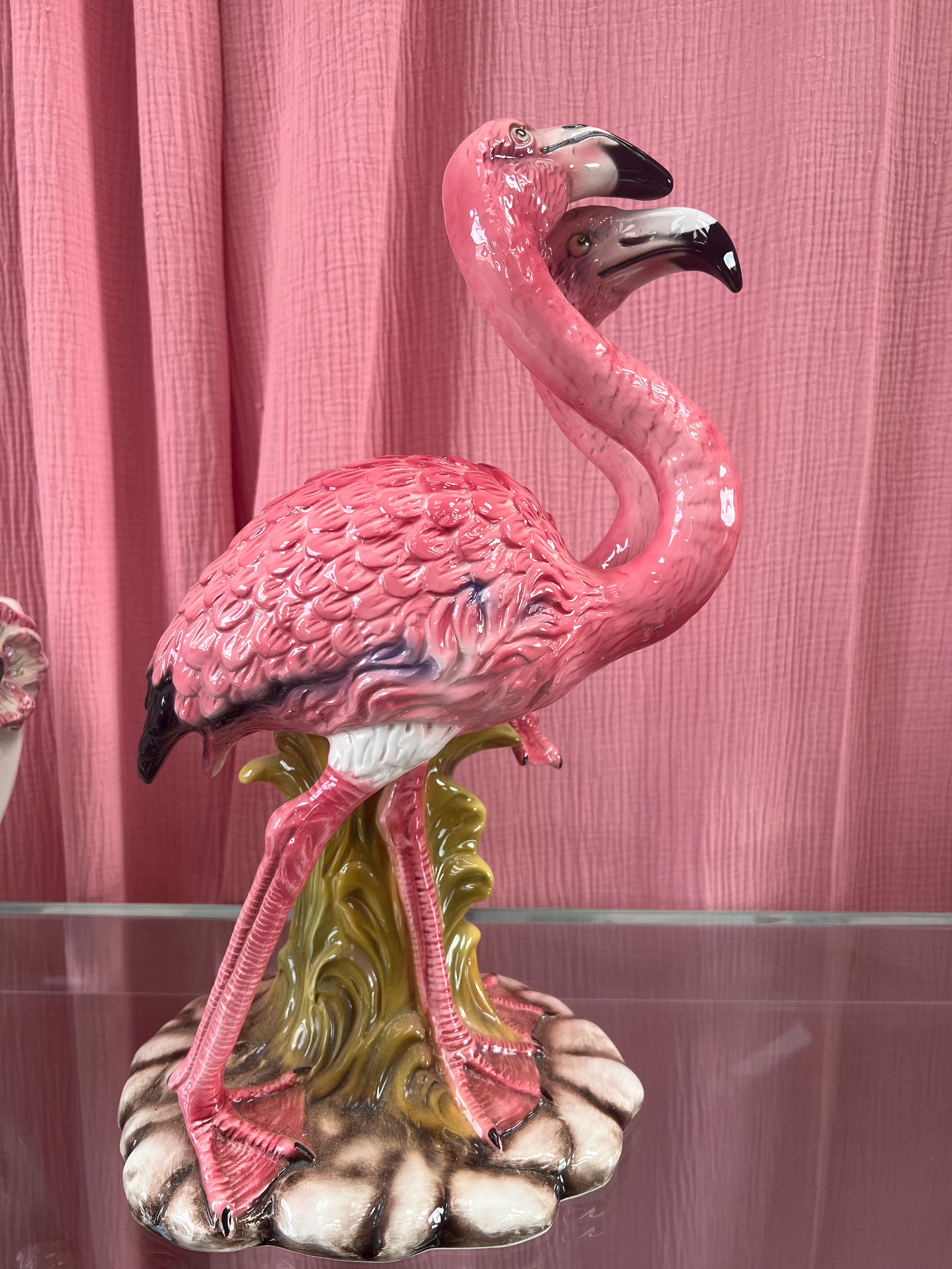 original vintage flamingo ceramics