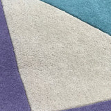 ‘Capri stripe’ Memphis wool rug