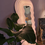 Ultrafragola Mirror by Ettore Sottsass - side view