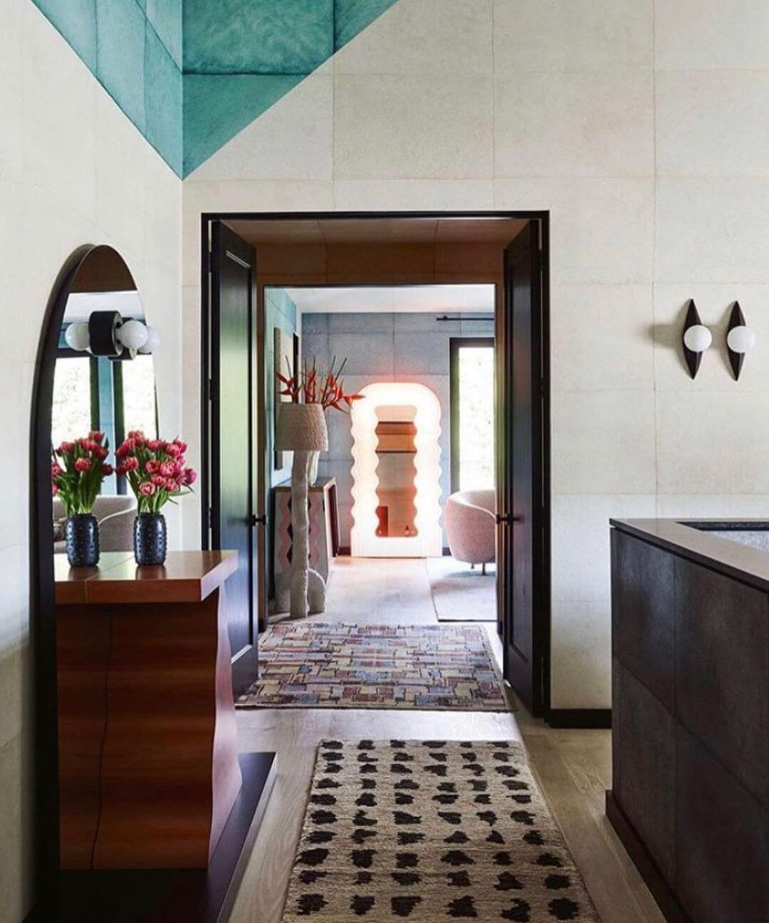 Mid Century Hallway Design Ideas