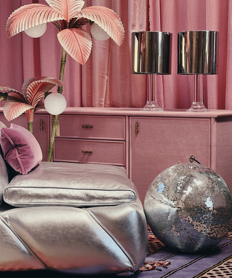 chrome vintage lights