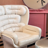 1963 Joe Colombo ‘Elda’ in original white leather