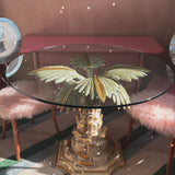 Italian 1970s Palm base dining table