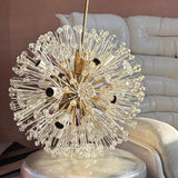 1950s Dandelion chandelier by Emil Stejnar