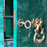 Rare green 1960s Aldo TURA cocktail bar