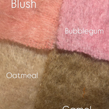 ‘POINTE’ Luxury Mohair lampshades by Lia Briamonte