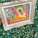 Henri Matisse ‘Pineapple with flowers’ Lithograph. French frame
