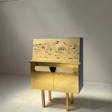 1950s Italian freestanding drinks cabinet