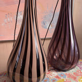 Large swirl Murano lamp sighed Seguso to the base C.1970 (two available)