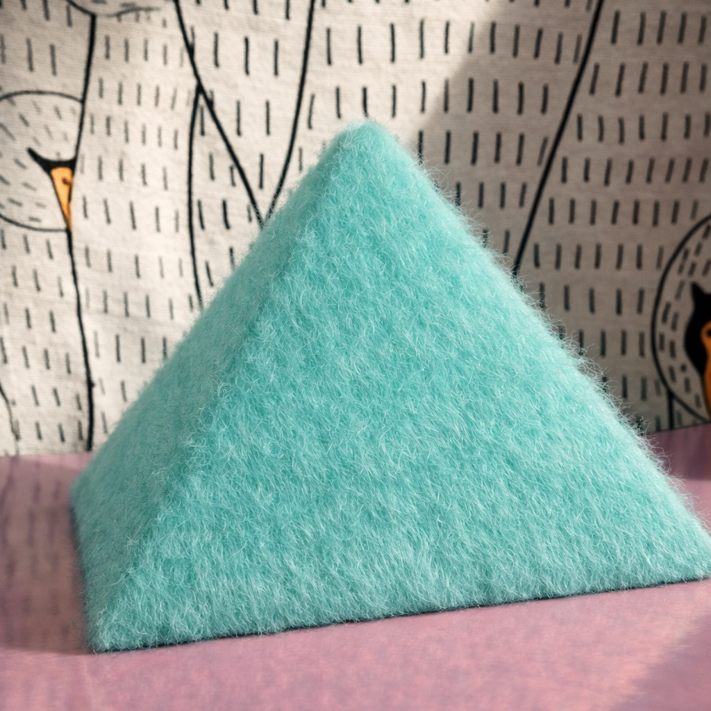 ‘POINTE’ Luxury Mohair lampshades by Lia Briamonte