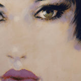 Luigi Rocca ‘Valentina’ Turin 1990 large framed painting