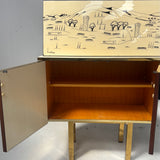 1950s Italian freestanding drinks cabinet