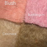 ‘POINTE’ Luxury Mohair lampshades by Lia Briamonte