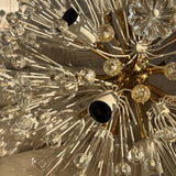 1950s Dandelion chandelier by Emil Stejnar