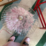 La Murrina Murano signed pink pendant light