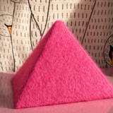 ‘POINTE’ Luxury Mohair lampshades by Lia Briamonte