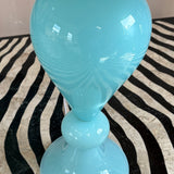 1960s turquoise Murano table lamp