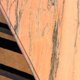 1970s Italian pink marble console table