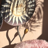 1980s Hand painted Celeste dining chairs. Moon and Sun. Sold separately
