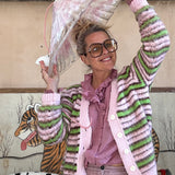 La Murrina Murano signed pink pendant light