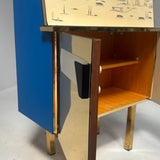 1950s Italian freestanding drinks cabinet