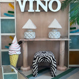 1990s illuminated VINO sign
