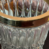 Val Saint lambert Crystal ice bucket C.1970