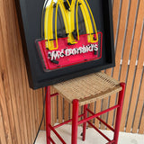 1990s Box framed Neon McDonald’s sign