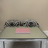 Gianfranco Frattini chrome coffee table