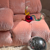 1960s Gio Ponti multicolored Murano wall light