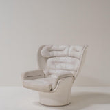 1963 Joe Colombo ‘Elda’ in original white leather