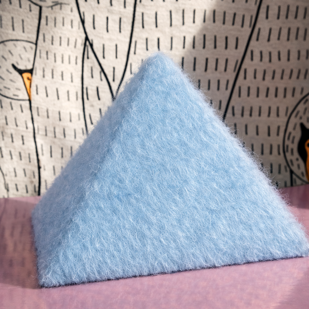 ‘POINTE’ Luxury Mohair lampshades by Lia Briamonte