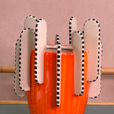 1990s Signed decorative vase by Ronzan Turin