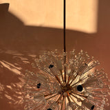 1950s Dandelion chandelier by Emil Stejnar